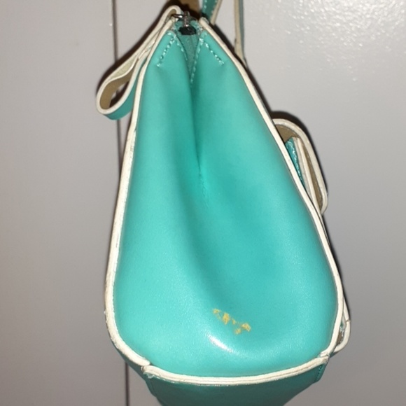 Apt9| 90's Turquoise shoulder Bag - Picture 3 of 8